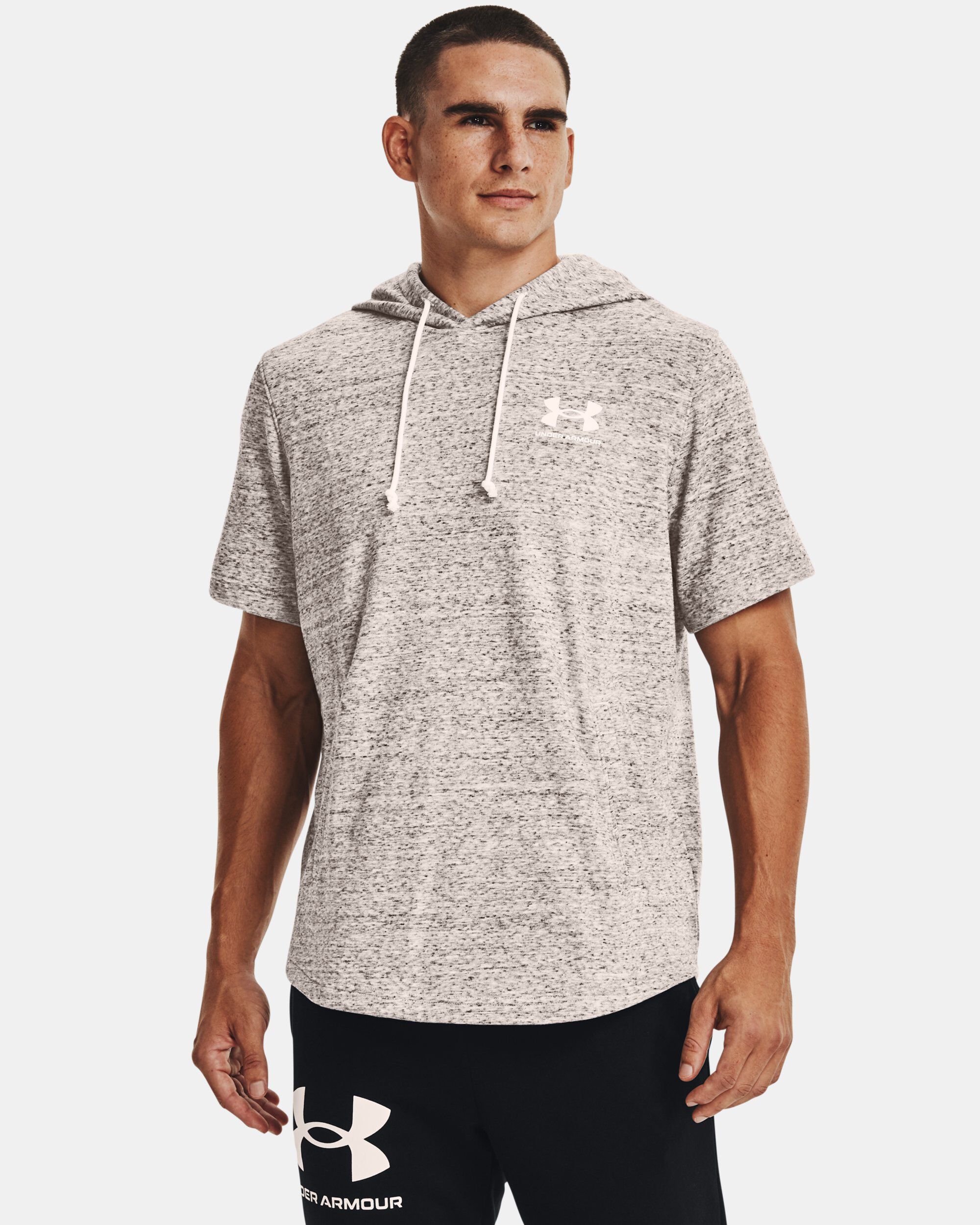 Under armour sportstyle short sleeve hoodie on sale