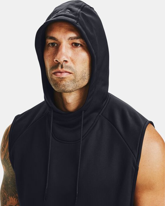 Men's Curry Sleeveless Hoodie image number 3