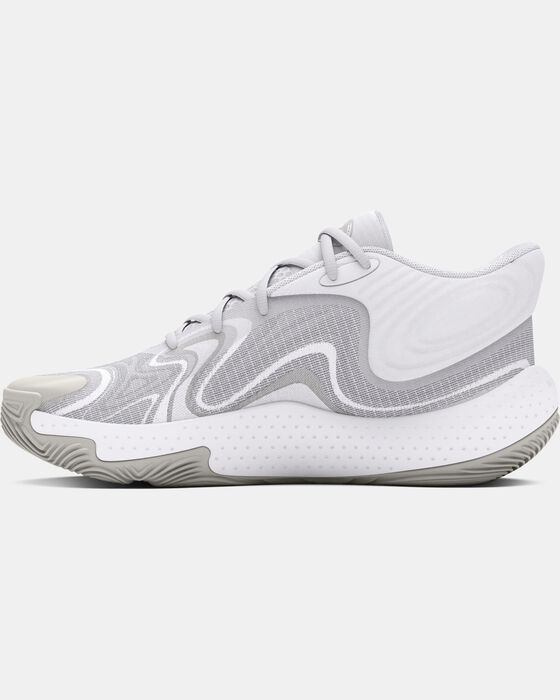 حذاء كرة السلة UA سباون 6 ميد للرجال والنساء image number 1