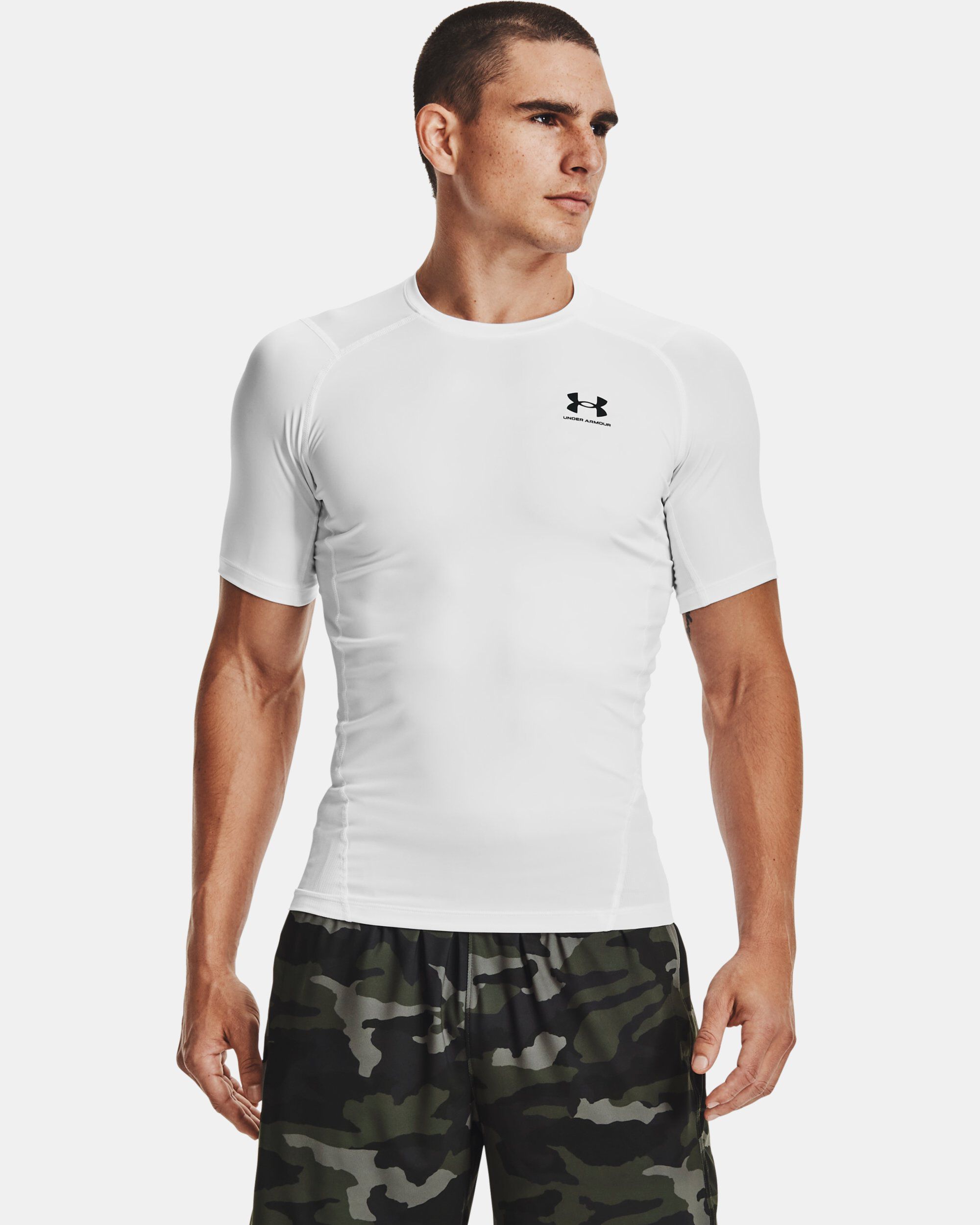 Under Armour Men s HeatGear Armour Short Sleeve White in KSA