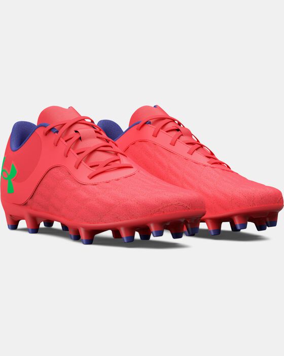 Boys' UA Magnetico Select 3.0 FG Jr. Soccer Cleats image number 3