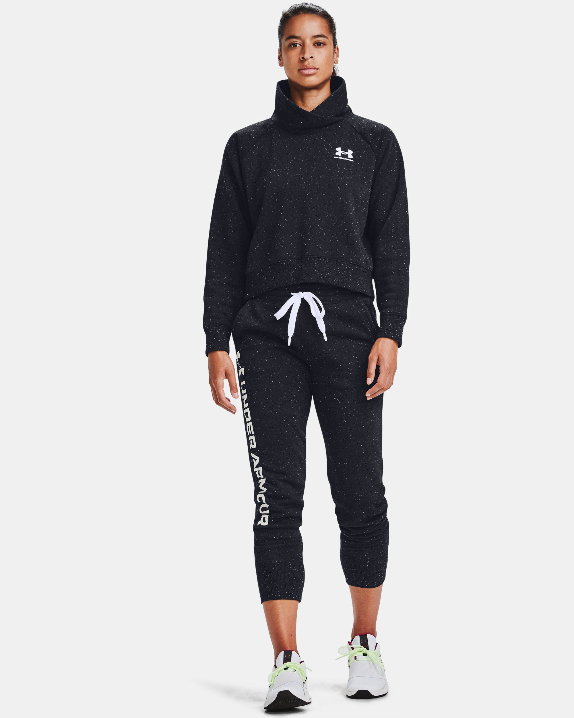 Under armour women's rival fleece shine jogger pants 2025