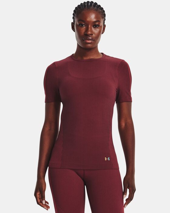 Women's UA RUSH™ Seamless Short Sleeve image number 0