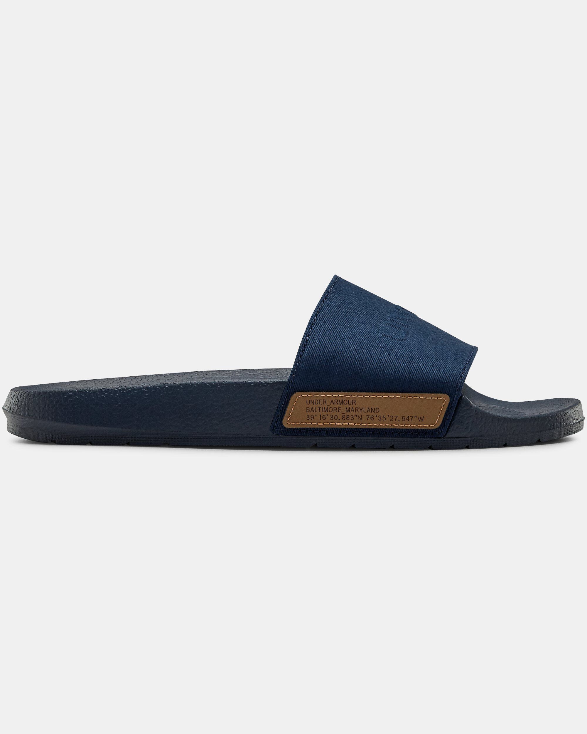 Under armour core remix slides hotsell