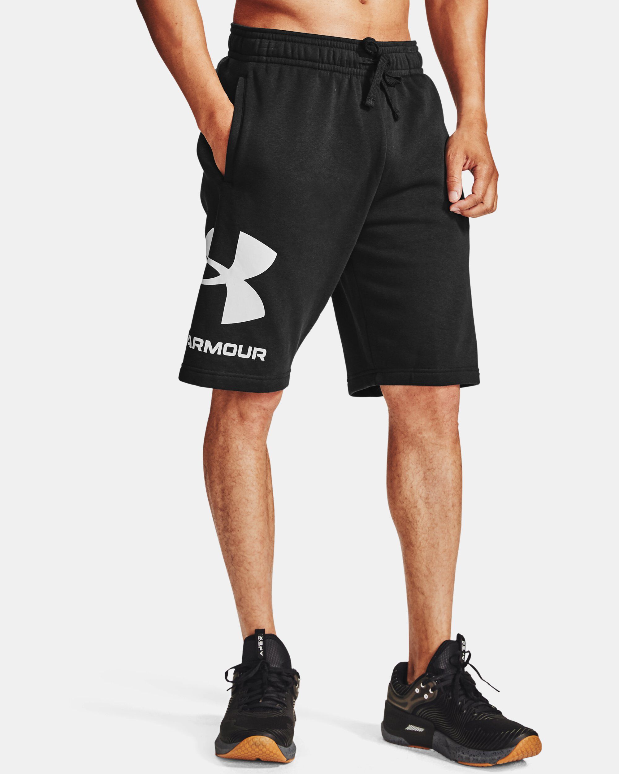 Under armour cotton shorts mens discount