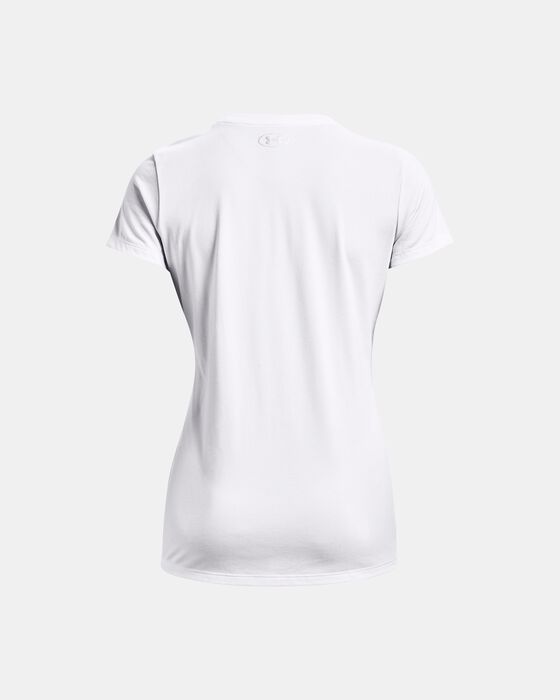 Women's UATech™ Solid Logo Arch Short Sleeve image number 5