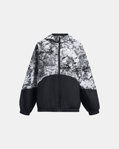 Girls' UA Woven Full-Zip Jacket