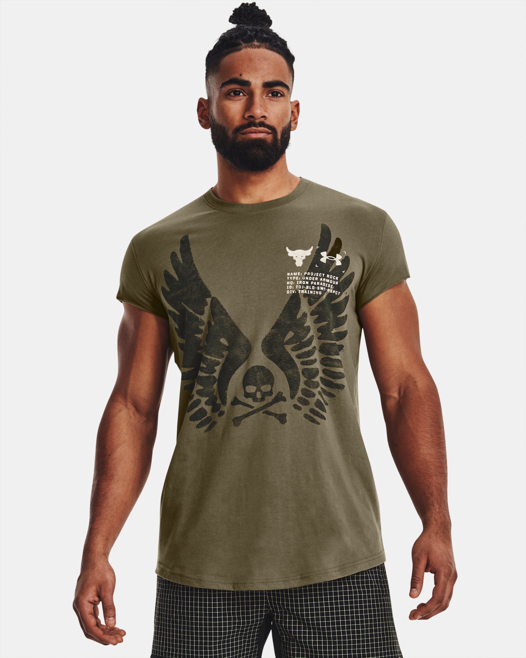 Rock under on sale armour t shirts