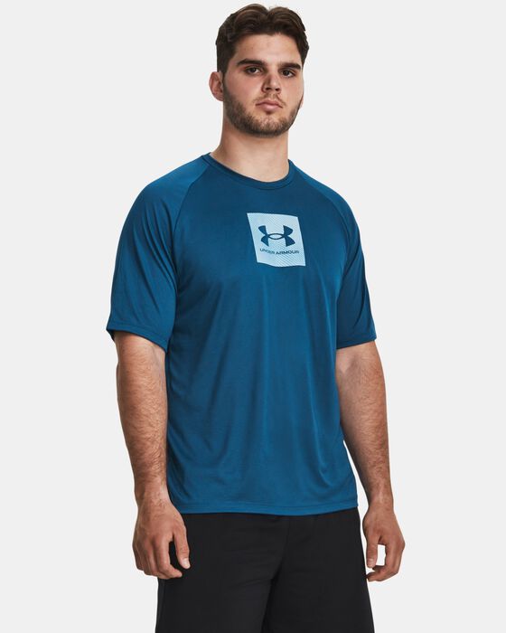 Men's UA Tech™ Print Fill Short Sleeve image number 0