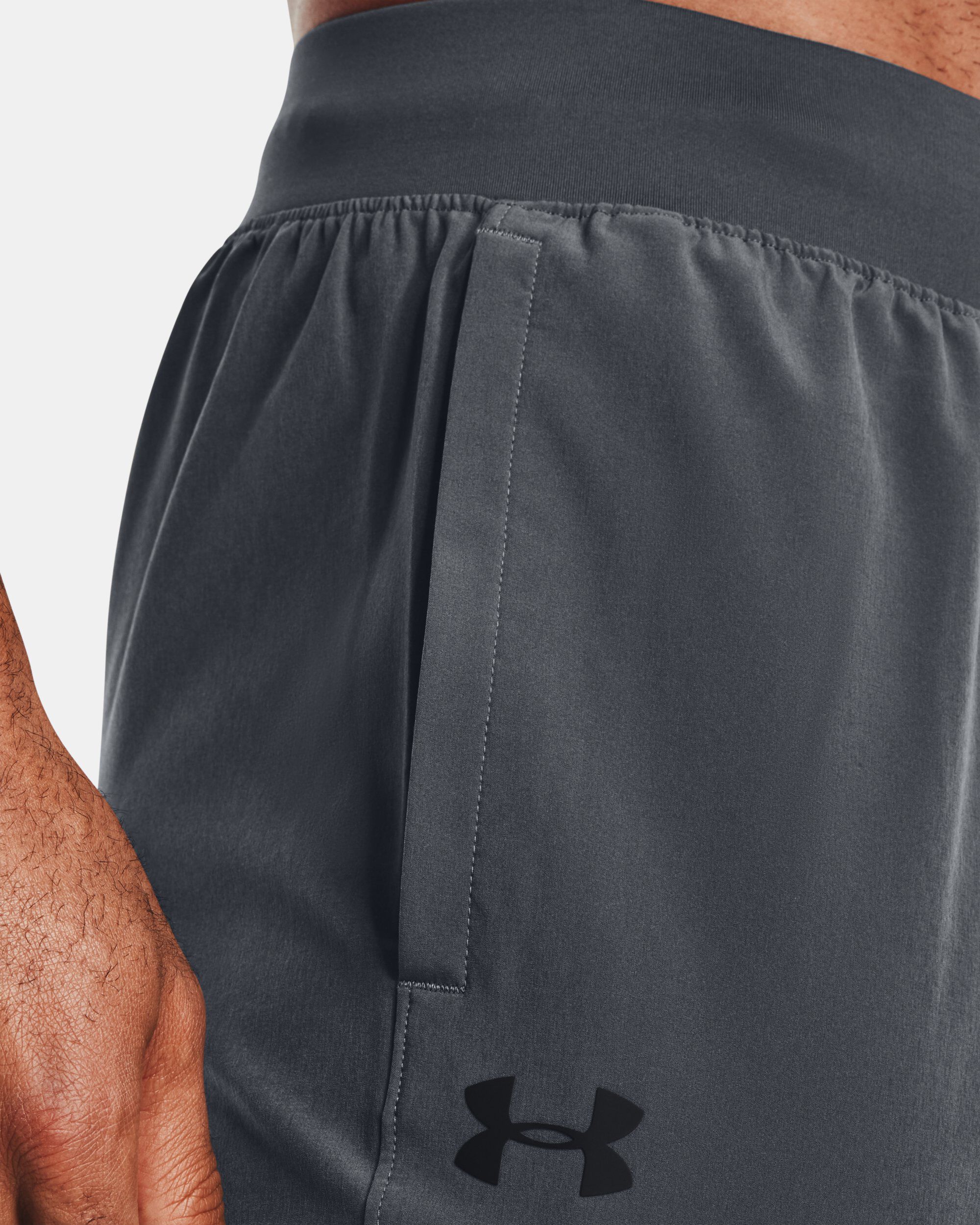 Under Armour Men s UA Stretch Woven Pants Grey in KSA