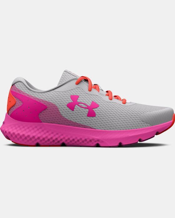 Girls' Grade School UA Charged Rogue 3 Running Shoes image number 0