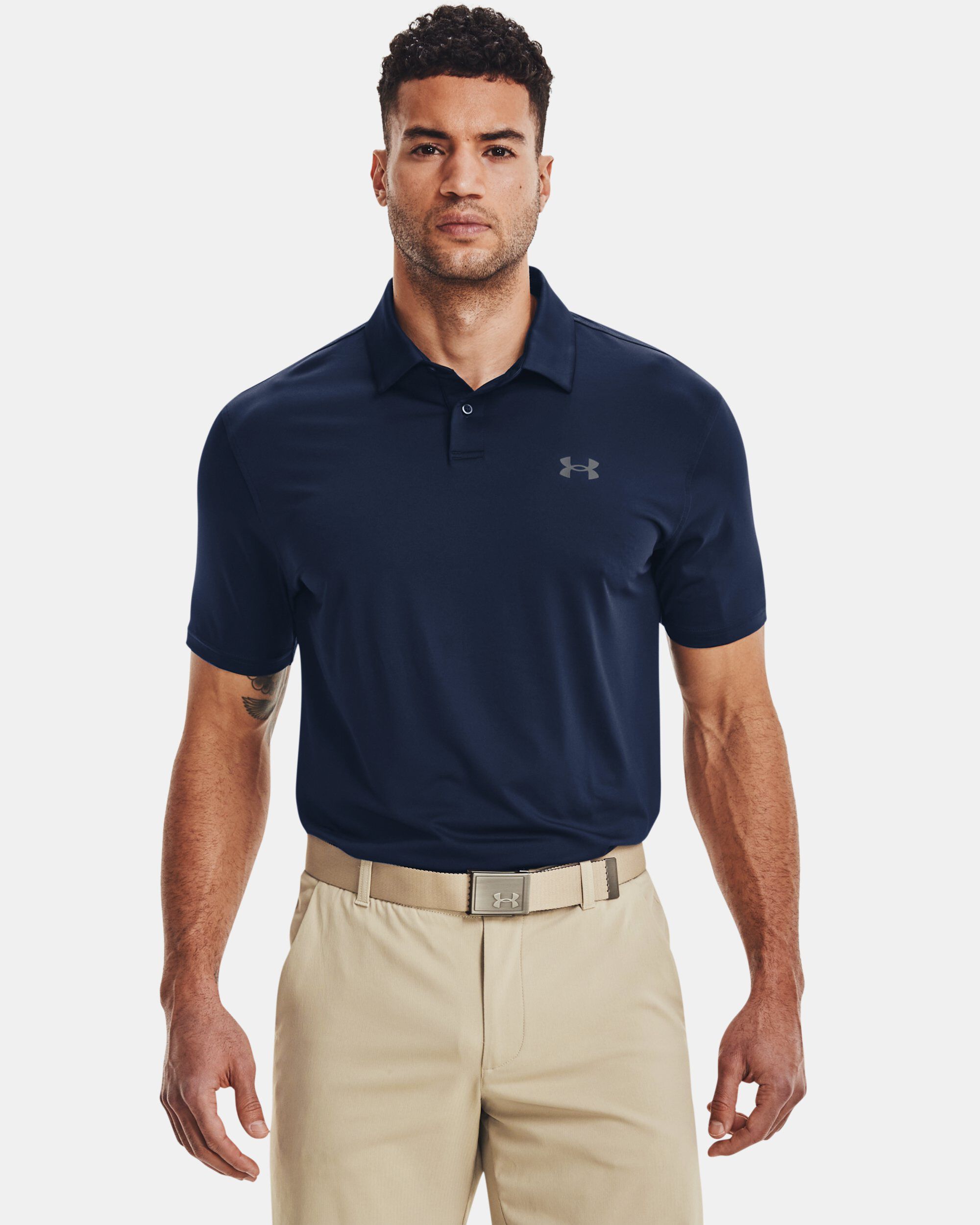 Under Armour Men s UA Tee To Green Polo Blue in KSA