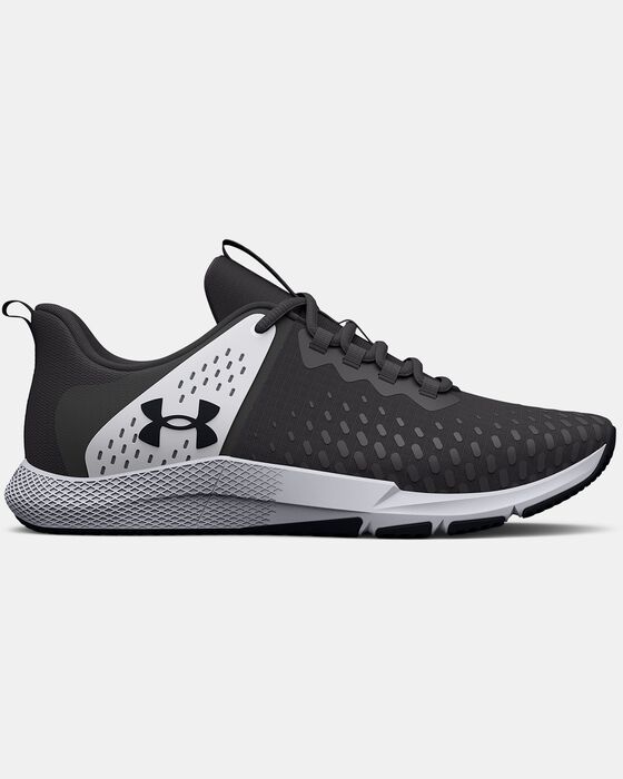 Buy Men's UA Charged Engage Training Shoes Grey in Riyadh, KSA