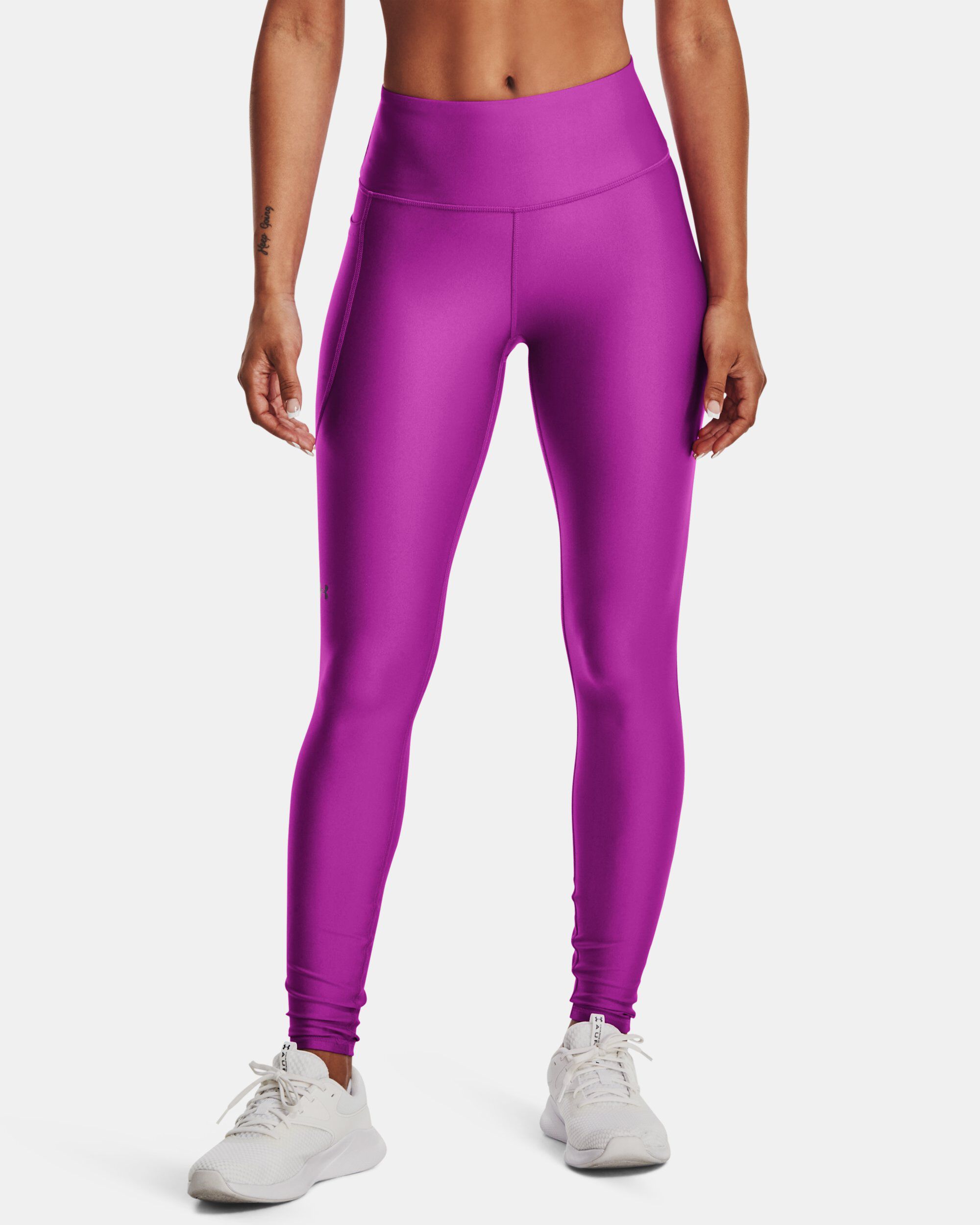 Women s HeatGear Armour No Slip Waistband Full Length Leggings