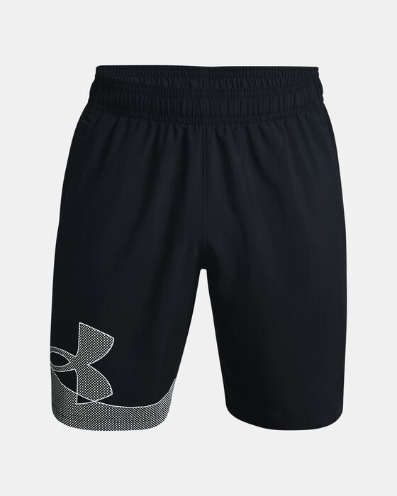 Men's UA Woven Graphic Shorts image number 4