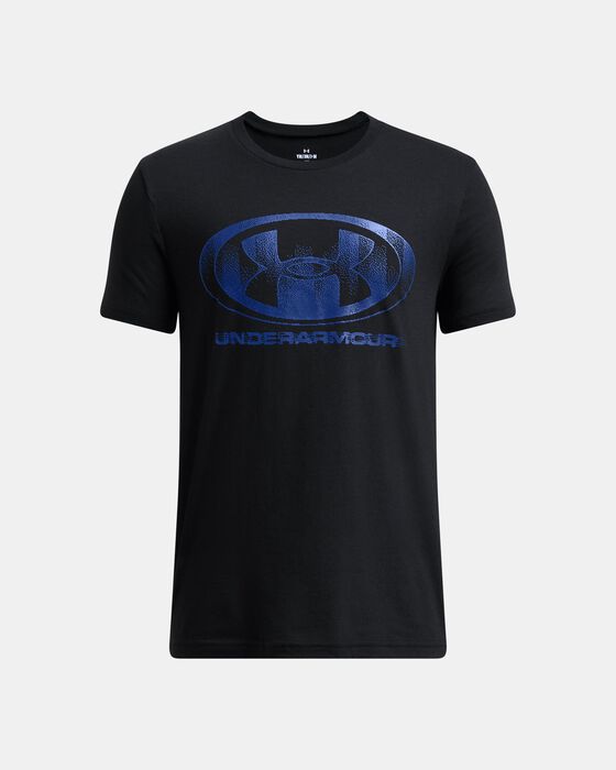 Boys' UA Glitch Lockertag Short Sleeve image number 0