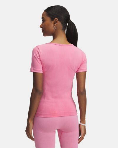 تيشيرت يو ايه فانيش سيملس ووشد للنساء بأكمام قصيرة