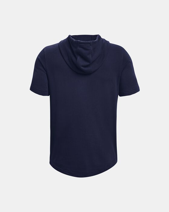 هودي UA رايفل تيري بأكمام قصيرة للرجال image number 5