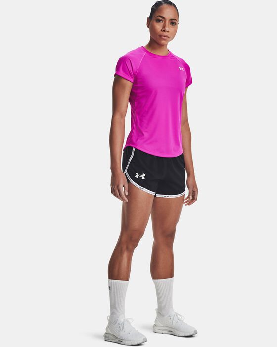 Women's UA Fly-By 2.0 Brand Shorts image number 2