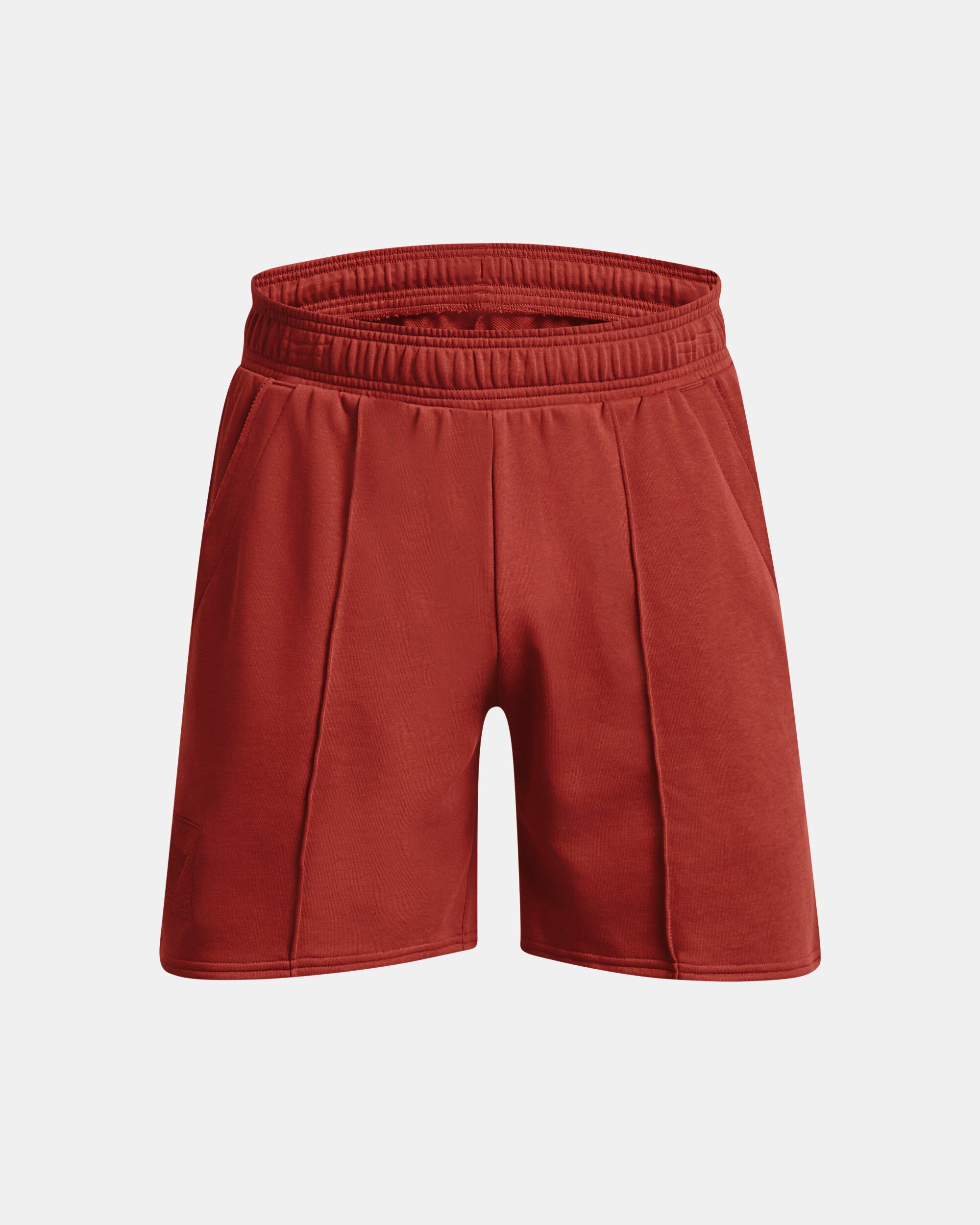 Buy Men's Project Rock Terry Gym Shorts Red in KSA | Under Armour
