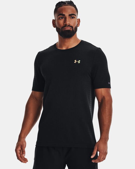 Men's UA RUSH™ Seamless GeoSport Short Sleeve image number 0