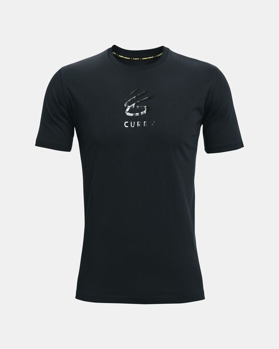 Men's Curry UNDRTD Splash T-Shirt image number 5