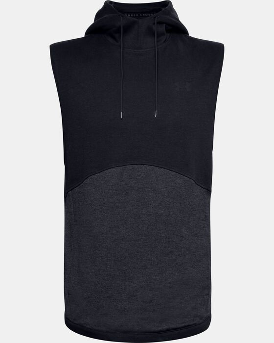 Men's UA Double Knit Sleeveless Hoodie image number 4