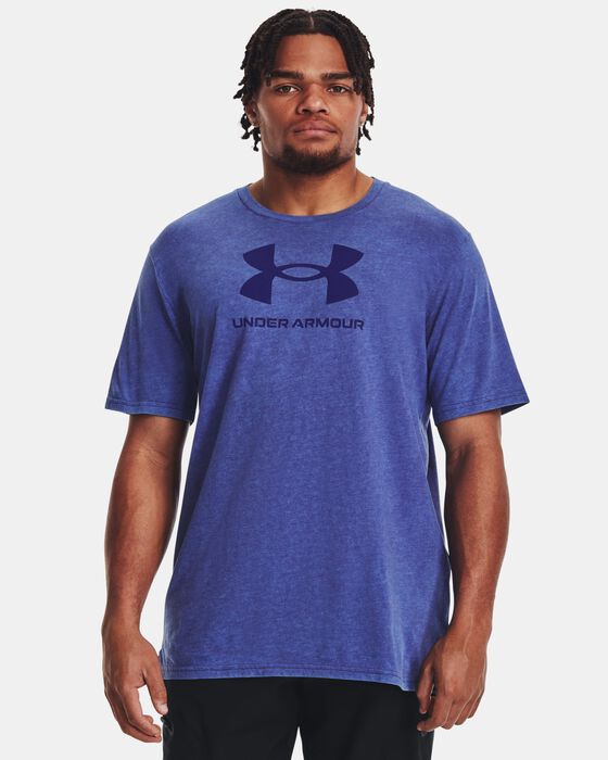 Men's UA Wash Tonal Sportstyle Short Sleeve image number 0