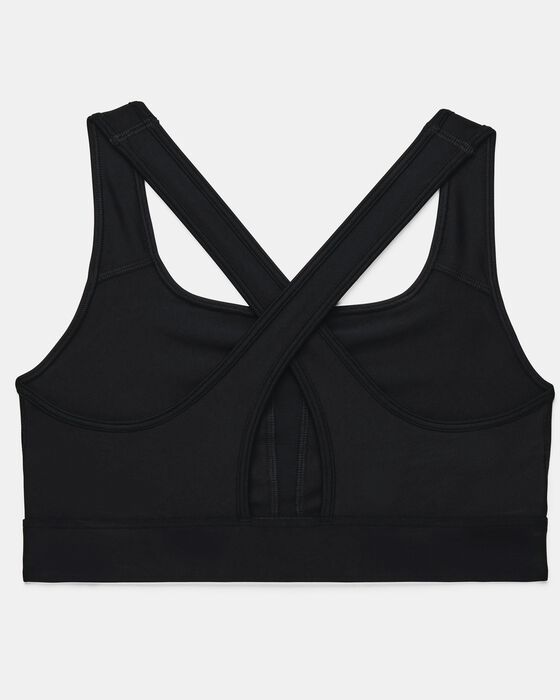 Women's Armour® Mid Crossback Graphic Sports Bra image number 9