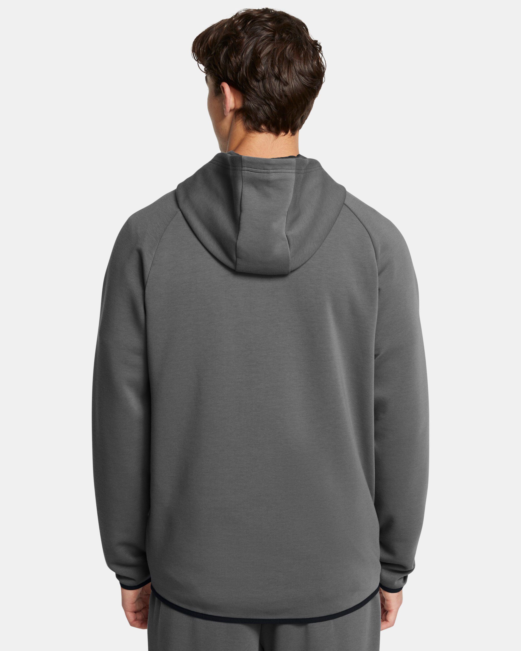 Under armour dark grey hoodie hotsell