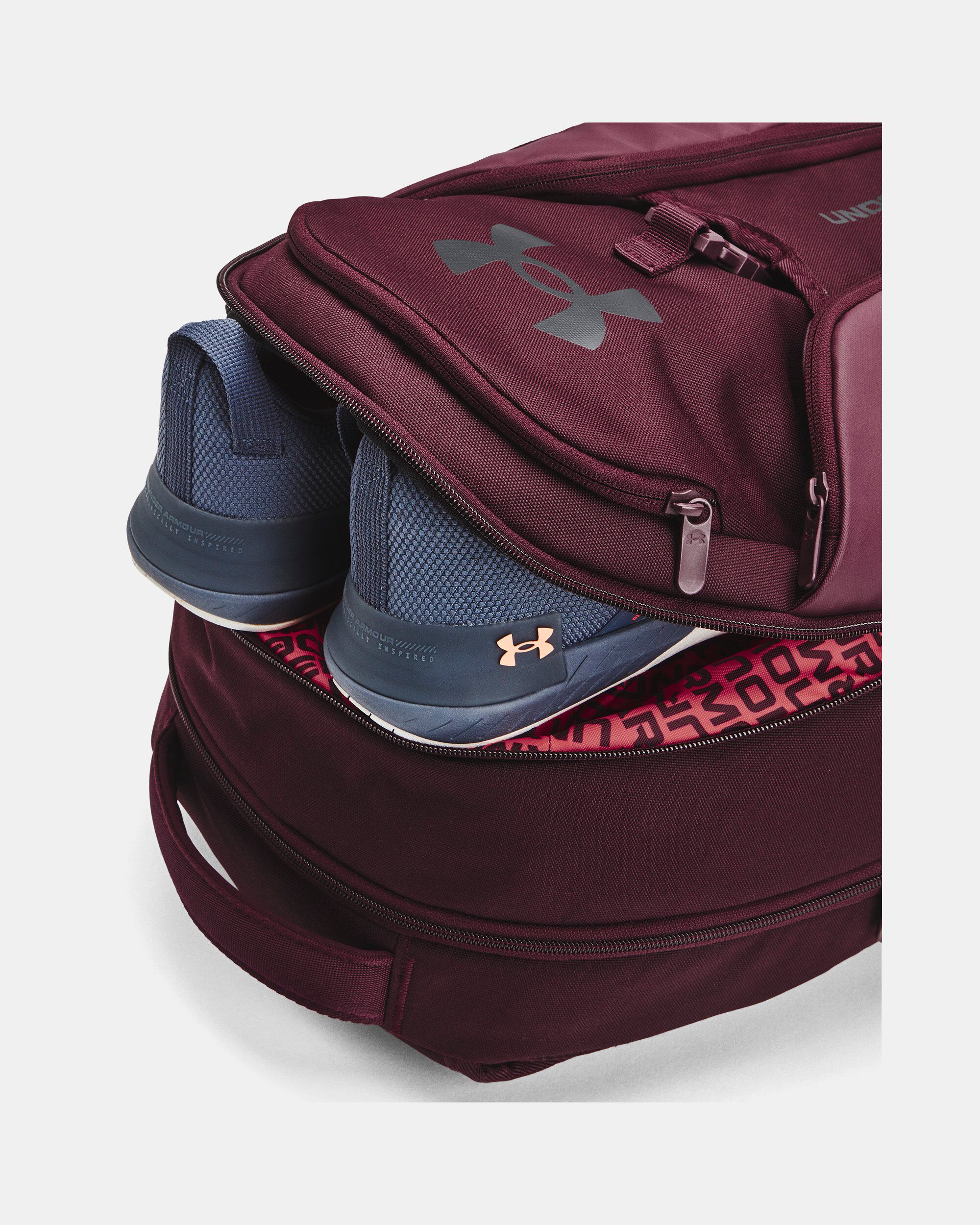 Maroon under armour backpack cheap
