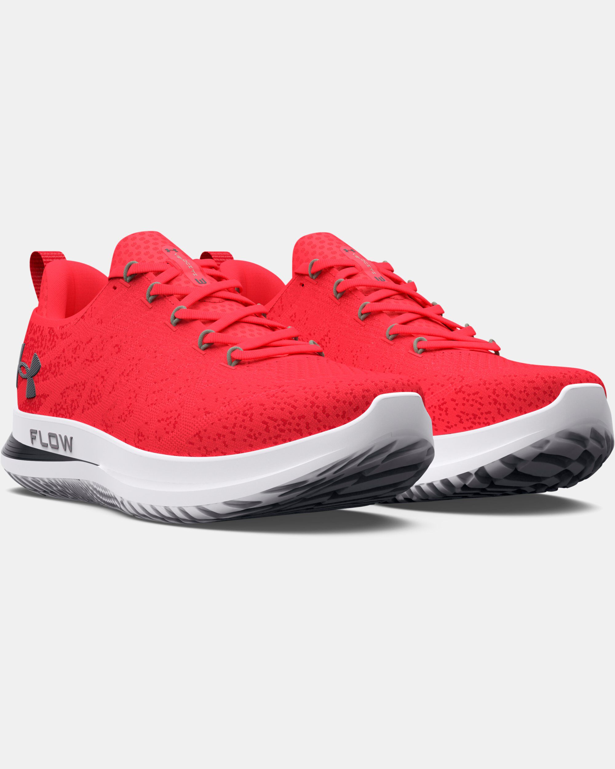 Under armour red tennis top shoes