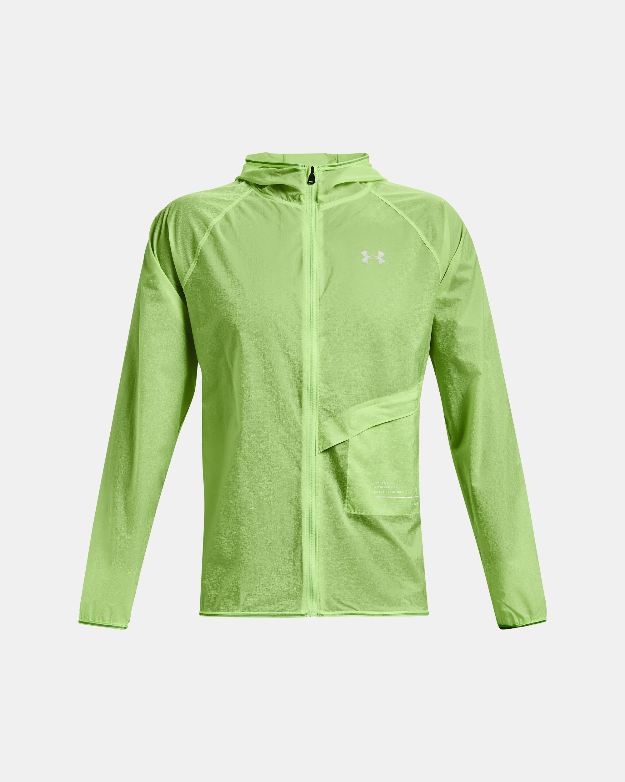 Buy Men s UA Qualifier Storm Packable Jacket Green in KSA Under Armour