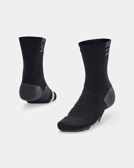 Unisex UA ArmourDry™ Playmaker Mid-Crew Socks image number 0