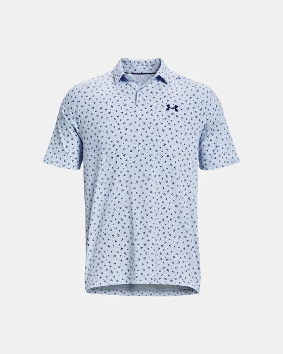 Men's UA Iso-Chill Floral Dash Polo image number 4