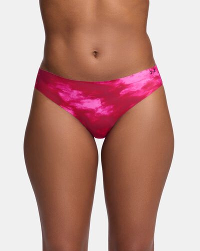Women's UA Pure Stretch 3-Pack Printed No Show Bikini