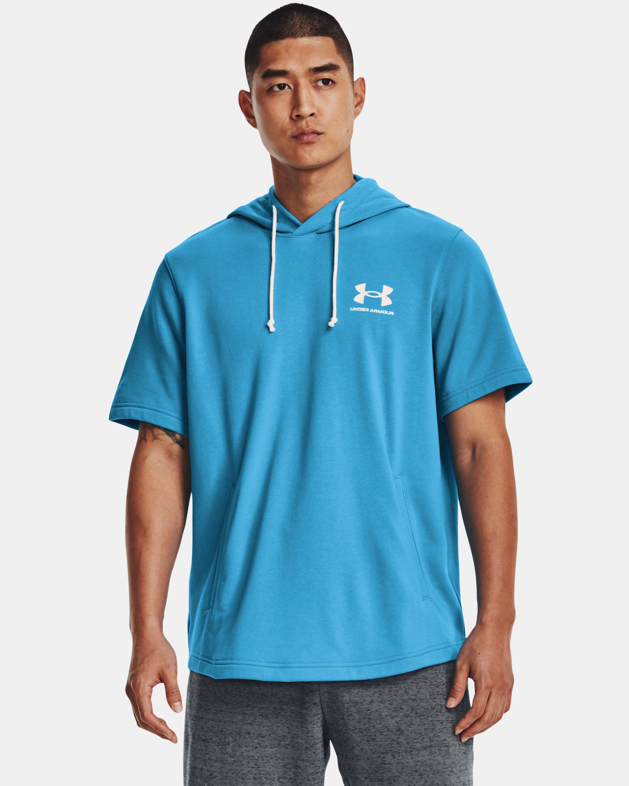 Under armour men's sportstyle short sleeve hoodie 2025