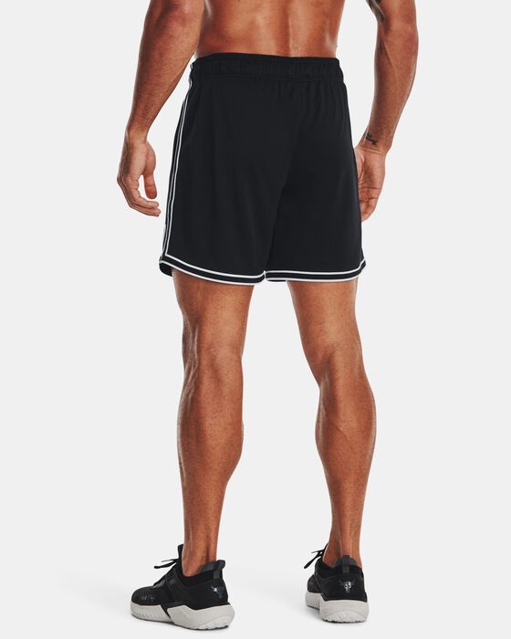 Men's Project Rock Penny Mesh Shorts image number 4