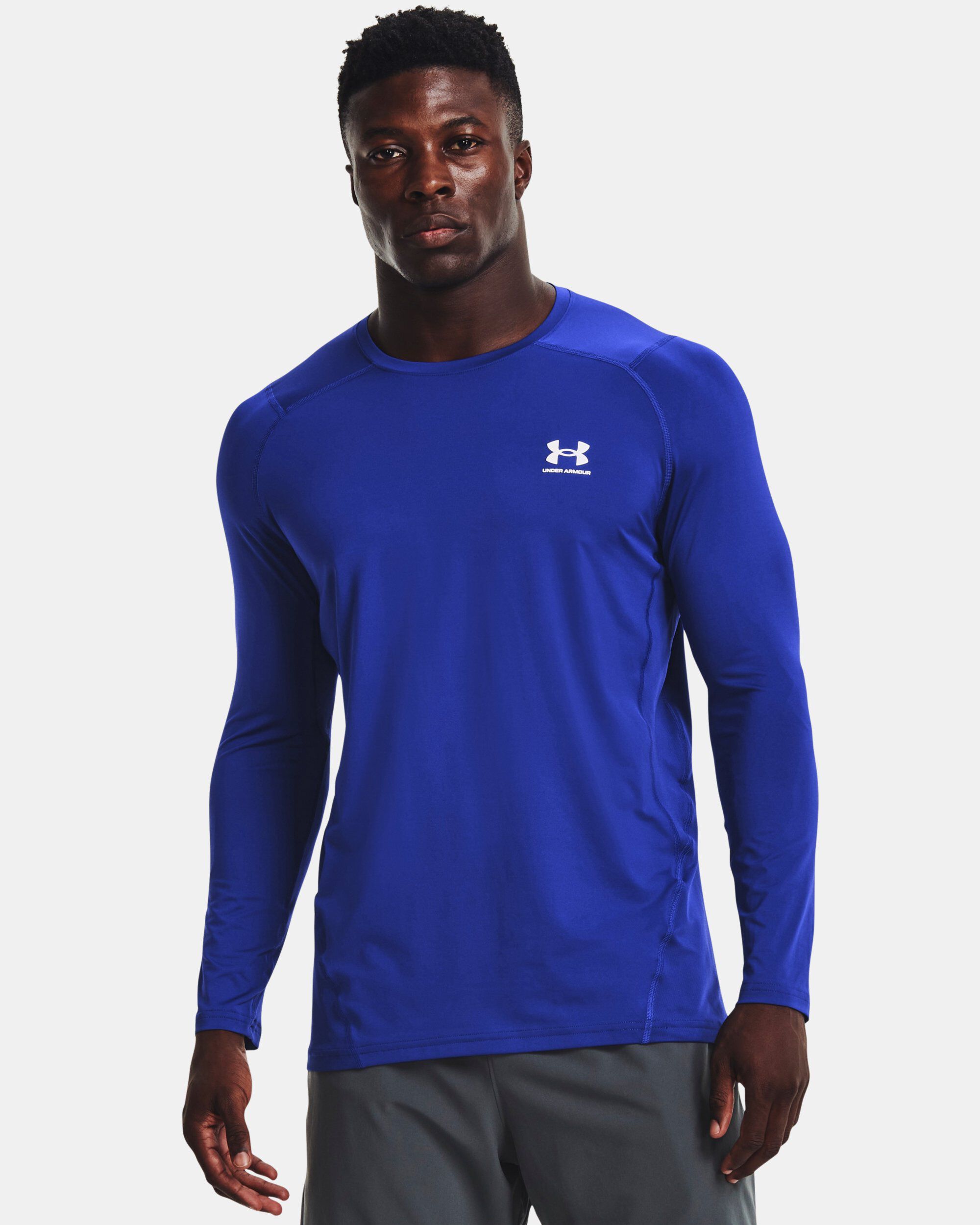 Under armour men's heatgear armour long sleeve shirt discount
