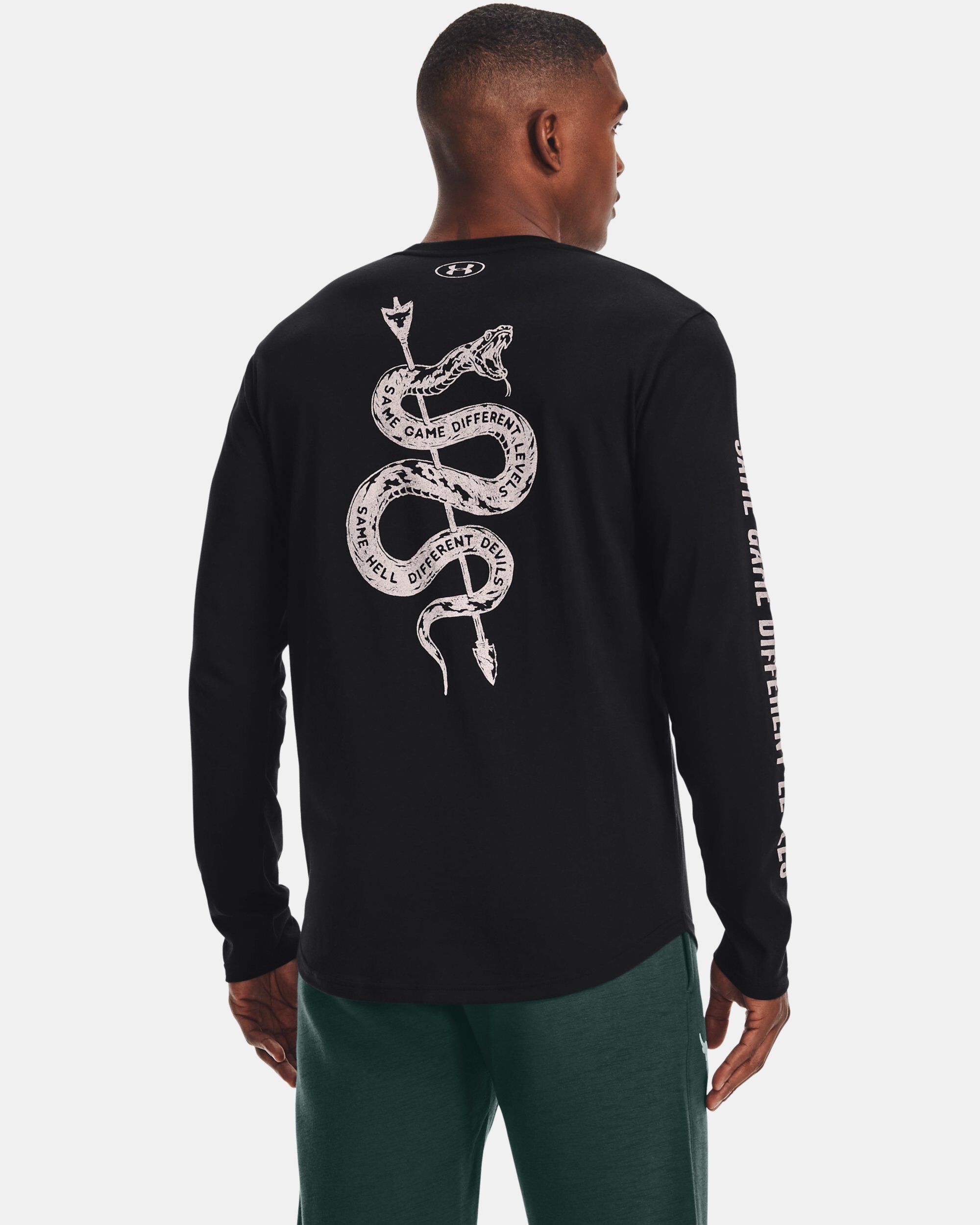 The rock under armour long sleeve new arrivals