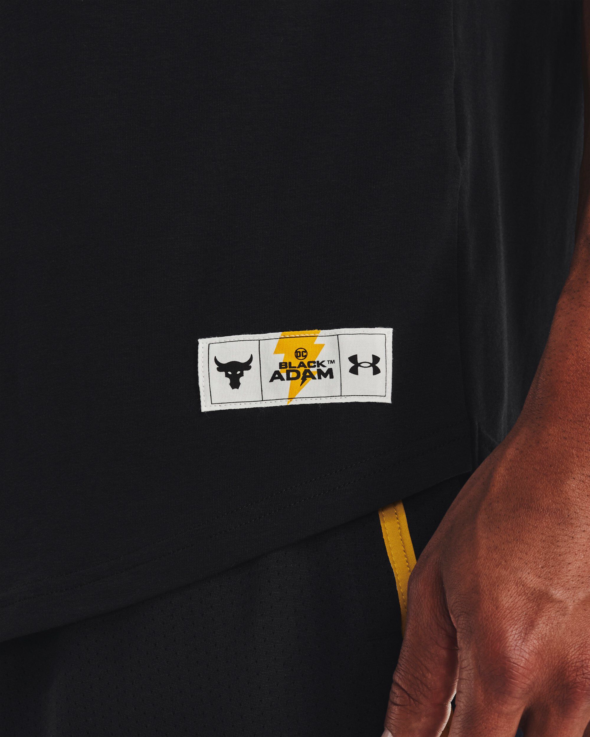 Under Armour Men s Project Rock Black Adam Graphic Short Sleeve