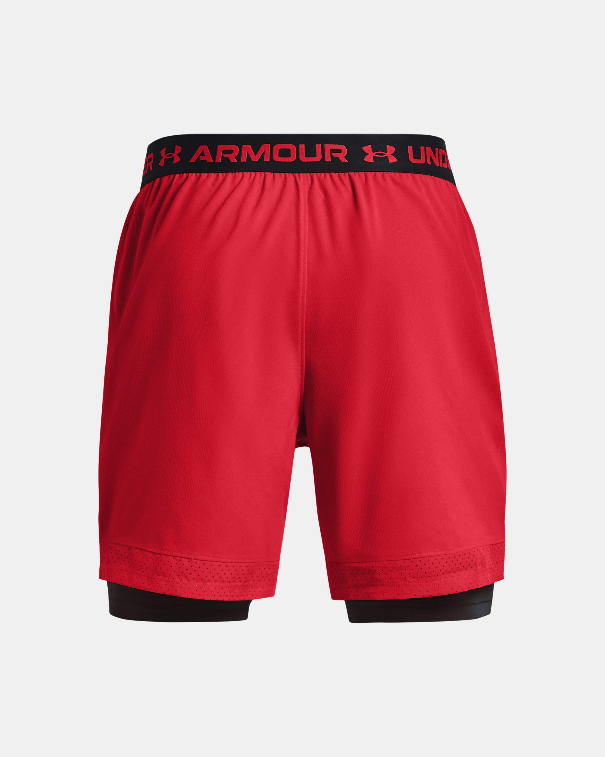 Mens red hotsell under armour shorts