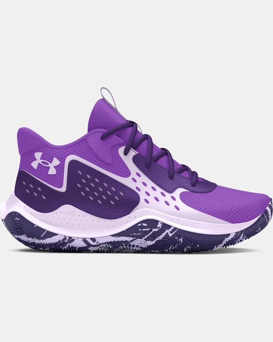 Grade School UA Jet '23 Basketball Shoes image number 0
