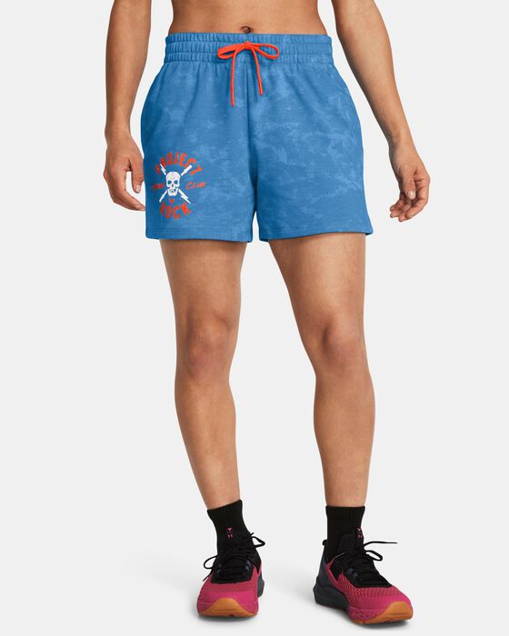 Women's Project Rock Terry Underground Shorts image number 0