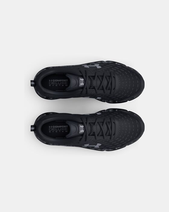 Men's UA Charged Assert 10 Camo Running Shoes image number 2