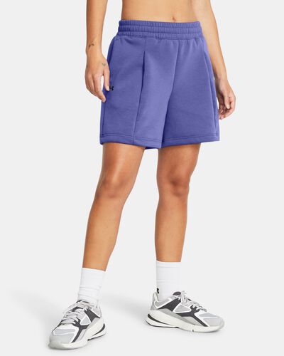 Women's UA Unstoppable Fleece Pleated Shorts