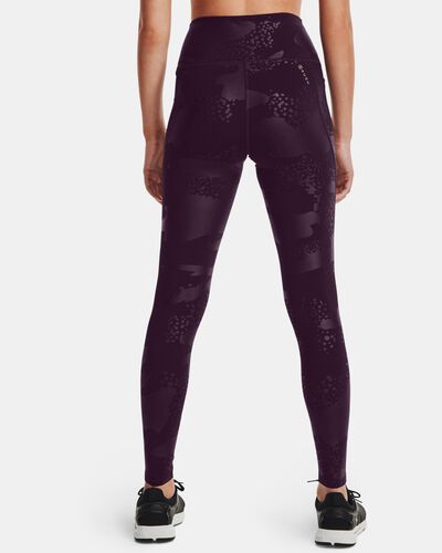 Women's UA RUSH™ No-Slip Waistband Tonal Full-Length Leggings
