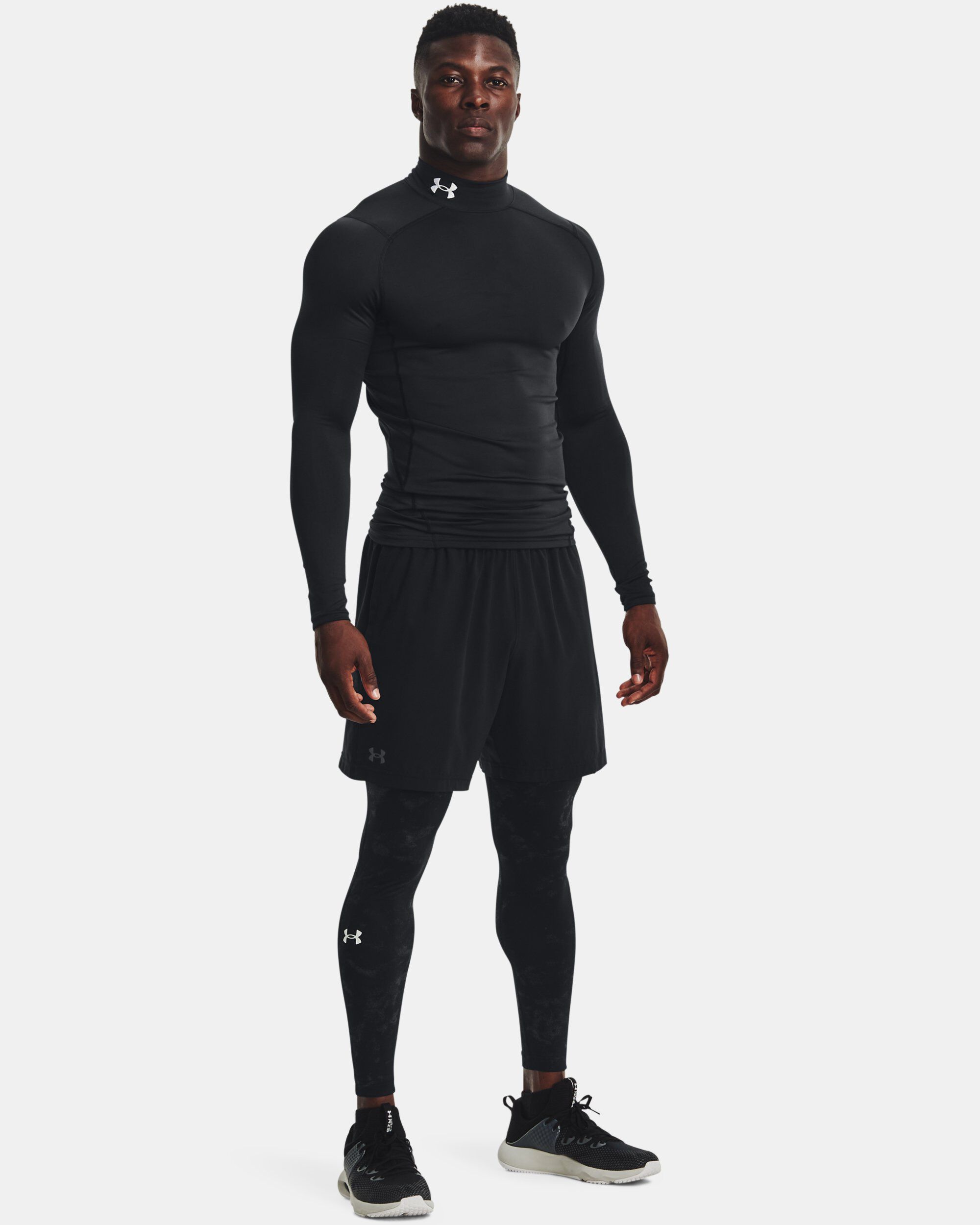 Under Armour Men s ColdGear Compression Mock Black in KSA