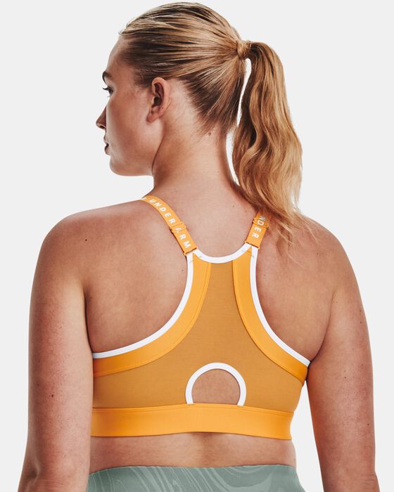 Women's UA Infinity Low Covered Sports Bra image number 7
