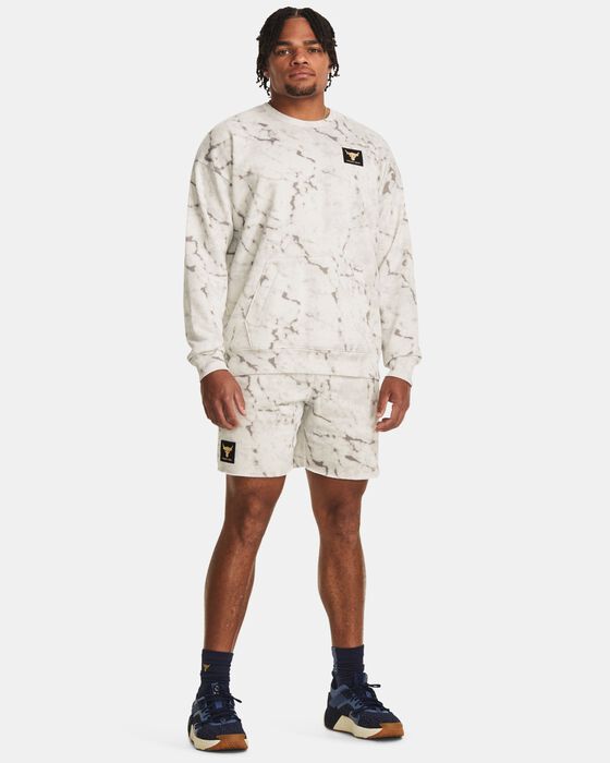 Men's Project Rock Rival Fleece Printed Shorts Men's Project Rock Rival Fleece Printed Shorts image number 2